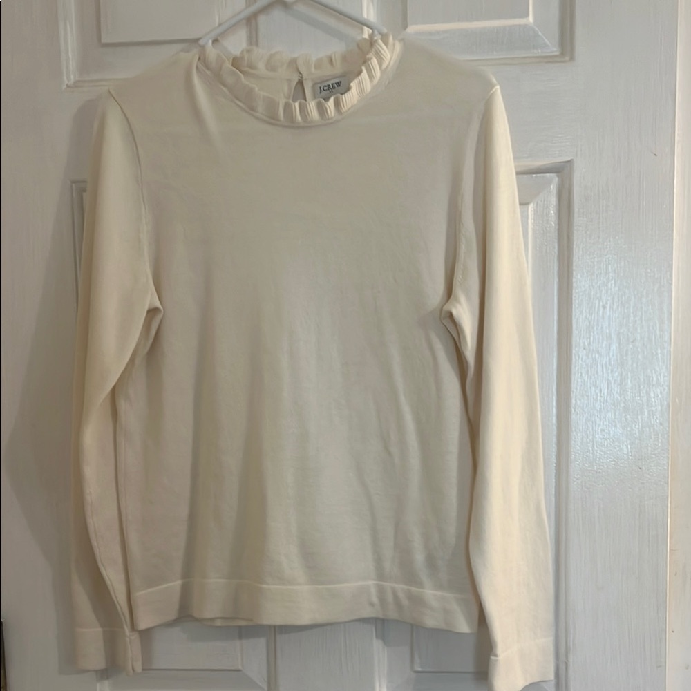 J. Crew Cream Women's Top